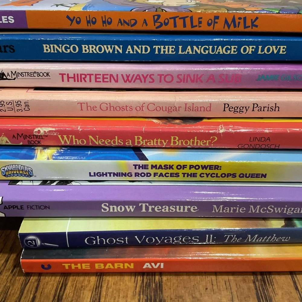 17 Assortment of Kids Children's Books 📚 novels 📖